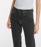 Toteme - Mid-rise twisted-seam straight jeans