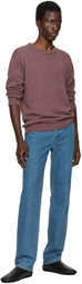 LEMAIRE Blue Straight Leg Five Pocket Jeans