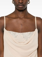 The Attico Draped Midi Dress