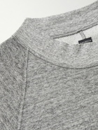 nanamica - Mock-Neck Cotton-Blend Jersey Sweatshirt - Gray