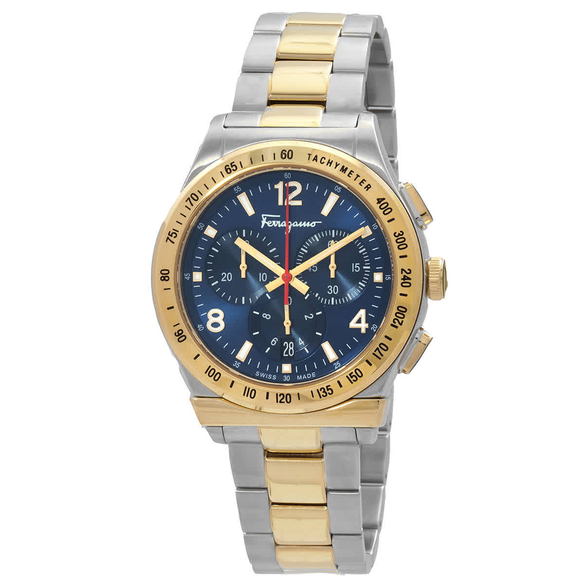 Ferragamo Chronograph Quartz Mens Watch SFDK00418 Salvatore Ferragamo