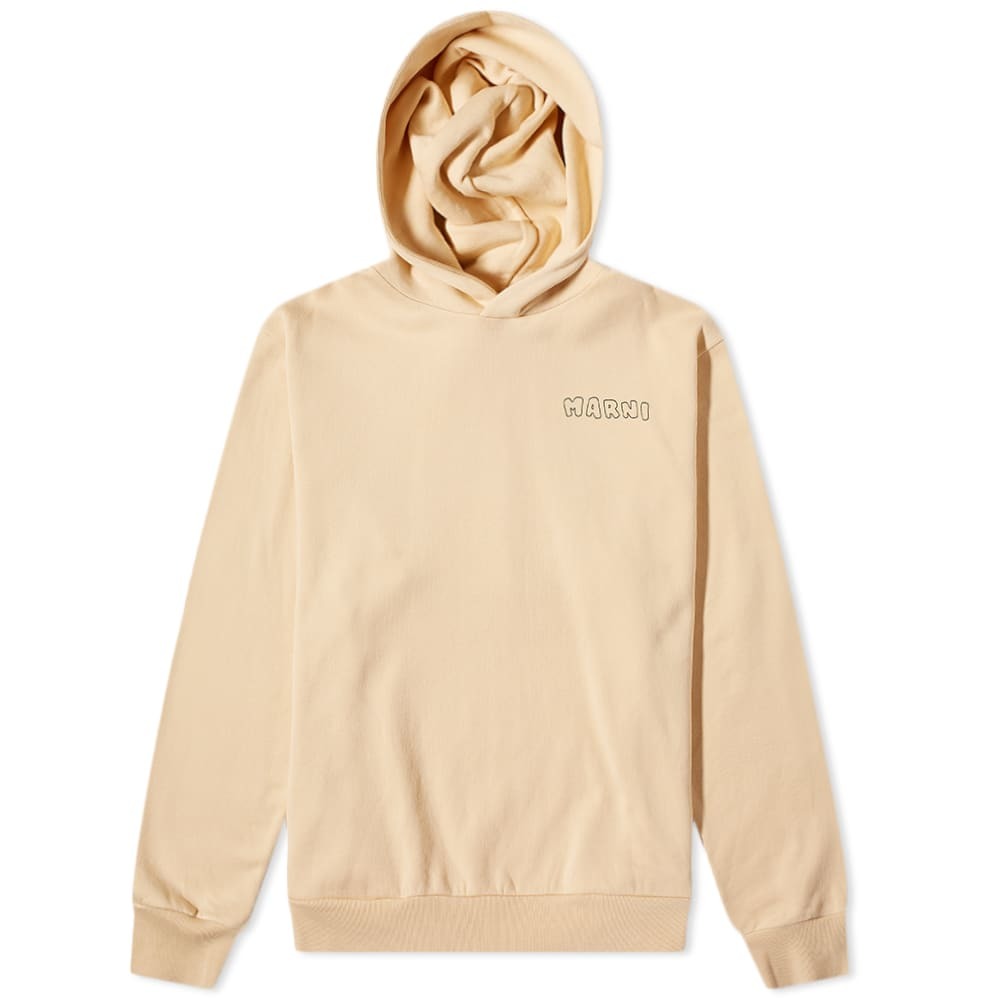 Marni Flower Logo Popover Hoody Marni