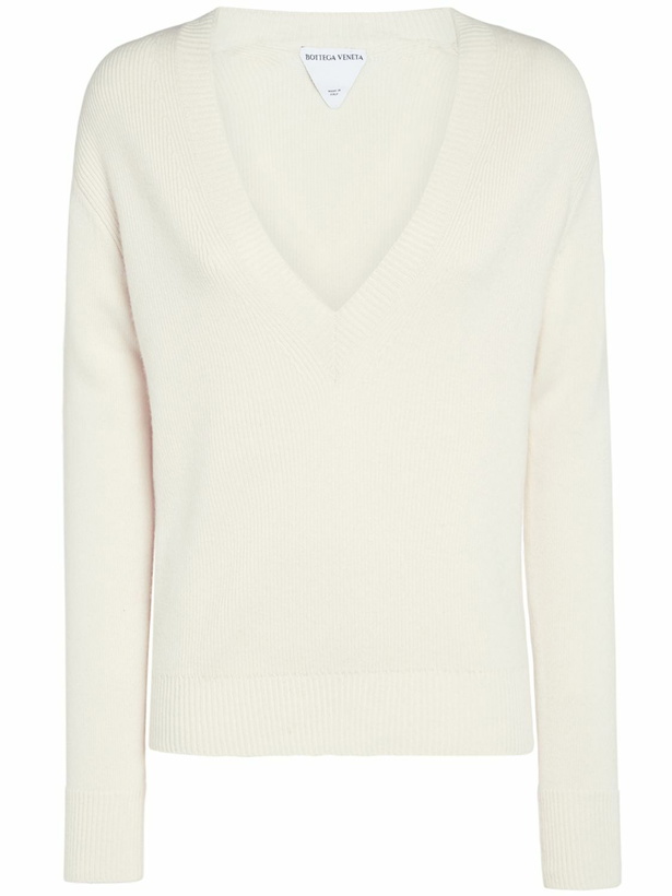 Photo: BOTTEGA VENETA - Cashmere Knit V Neck Sweater