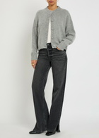 Frame Cashmere Cardigan Silver