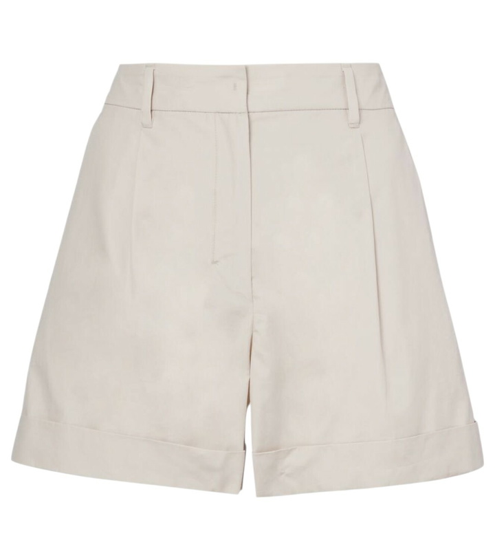 Photo: 'S Max Mara Ubino cotton poplin Bermuda shorts