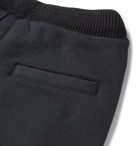 Fear of God for Ermenegildo Zegna - Slim-Fit Belted Cotton-Blend Jersey Track Pants - Black