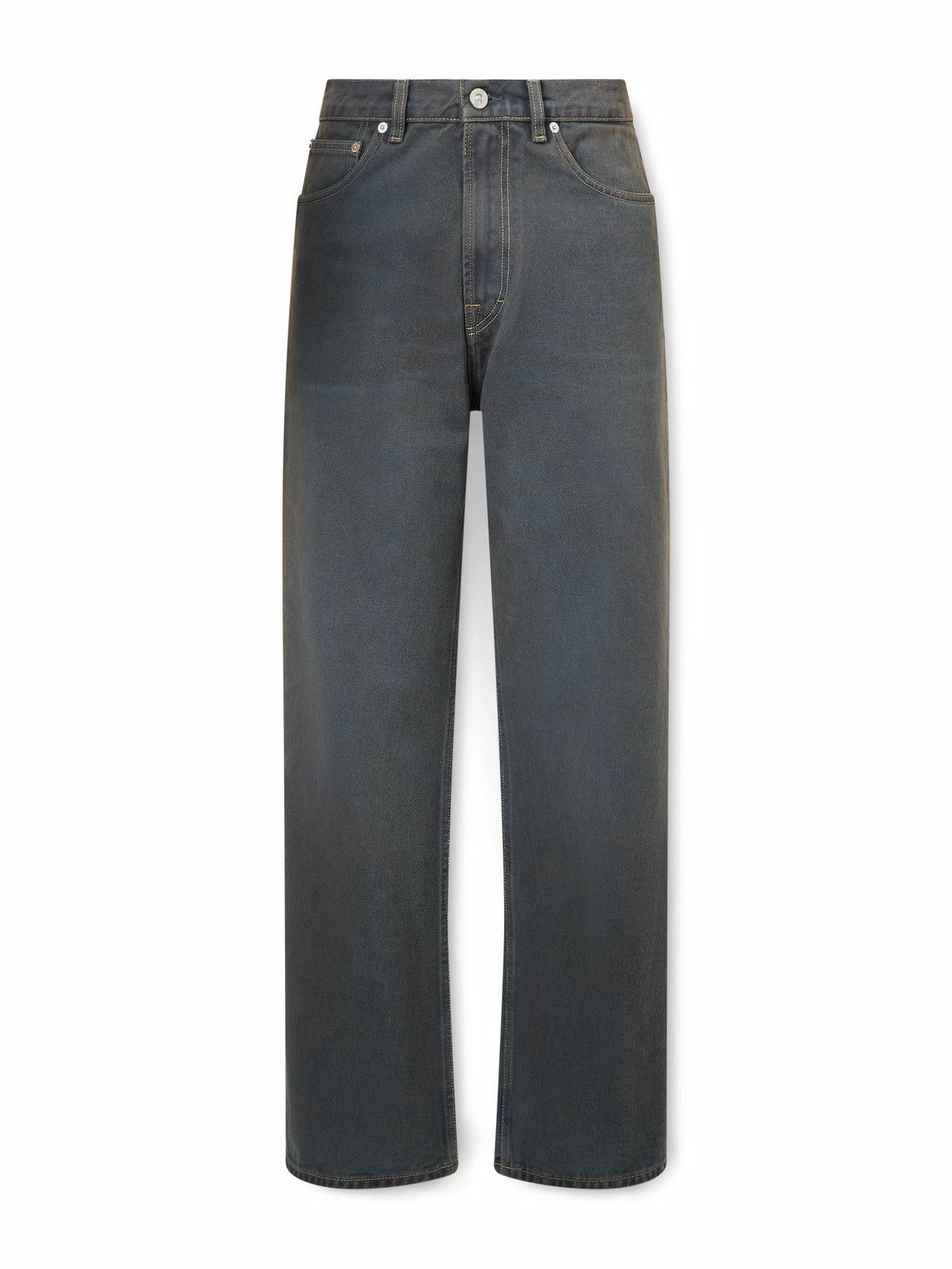 Our Legacy Men's Vast Cut Jeans in Aluminium Tint Our Legacy