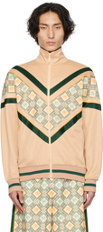 Drôle De Monsieur Beige 'La Veste Survet Coquillage' Track Jacket