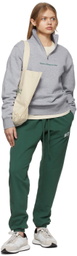 Museum of Peace & Quiet Grey Half-Zip Logo Sweatshirt