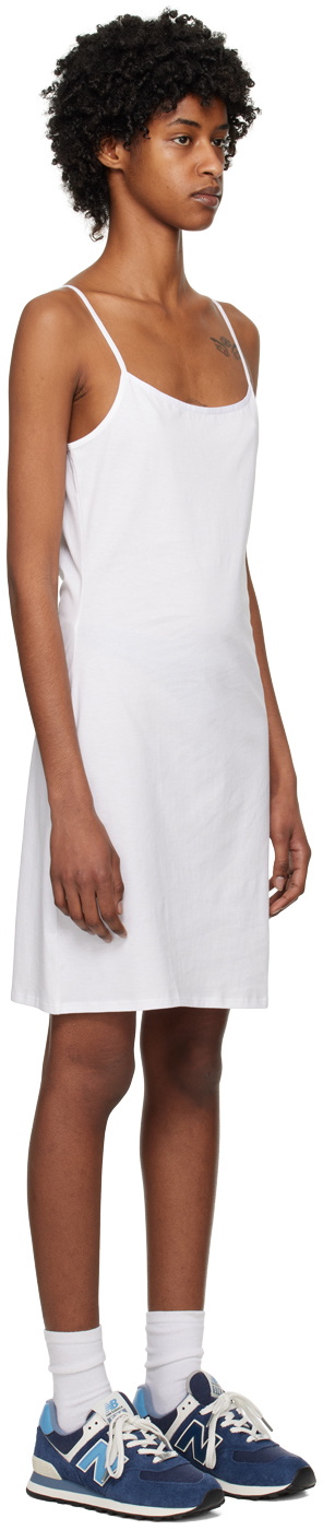 Sunspel White Soft Minidress