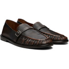 Marsèll Brown Stesa Soft Pebbled Leather Loafers