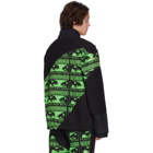 Perks and Mini Black and Green Neighborhood Edition Jacket