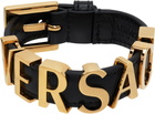 Versace 'Versace' Logo Bracelet