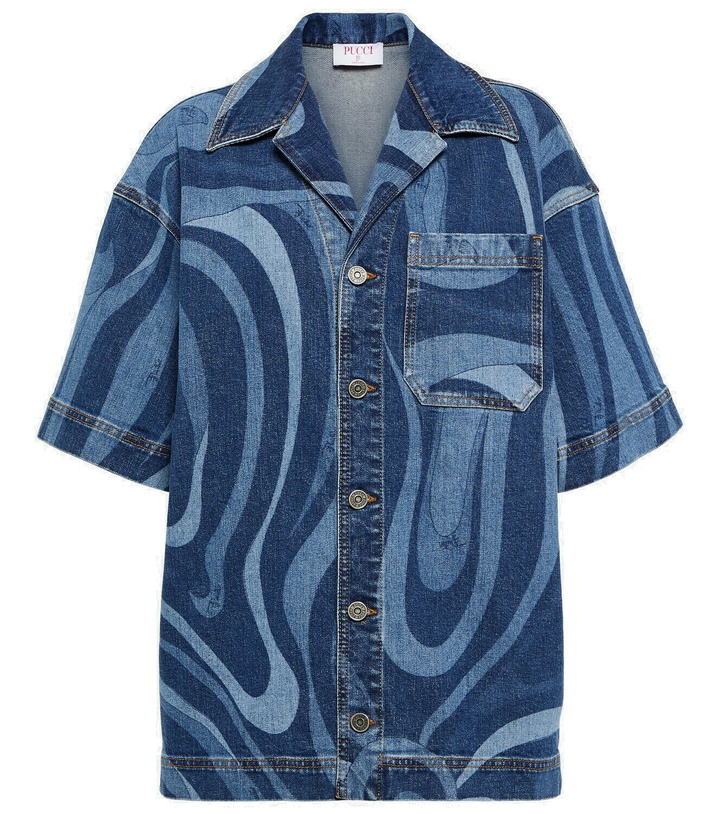 Photo: Pucci Marmo denim shirt