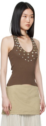 Paloma Wool Brown Nerium Tank Top