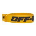 Off-White Yellow and Black Industrial Bracelet