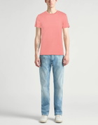 Peuterey Mens T-shirt in Salmon pink
