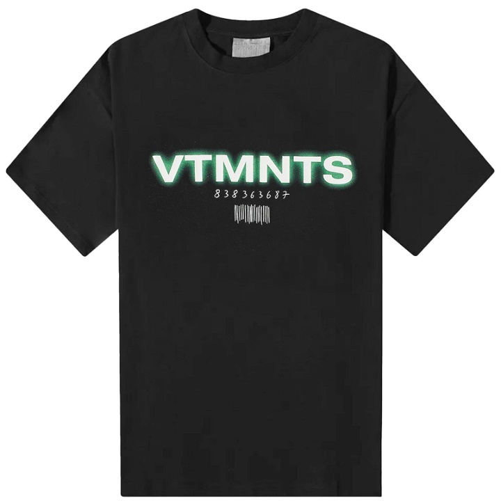 Photo: VTMNTS Men's Remember Me T-Shirt in Black