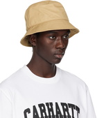 Carhartt Work In Progress Beige Newhaven Bucket Hat