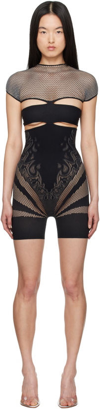 Photo: Poster Girl Black Pollard Play Jumpsuit
