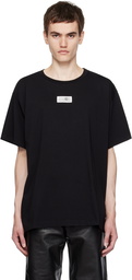 MM6 Maison Margiela Black Printed T-Shirt