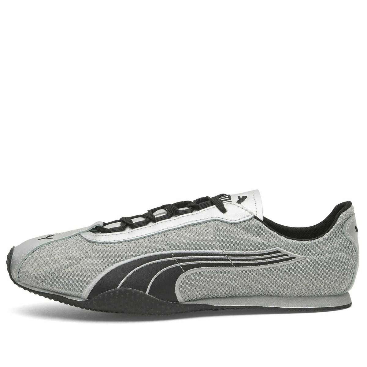 Puma Men's H-Street Chrome Sneaker in Puma Silver/Puma Black