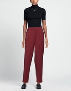 Manila Grace Womens Pants Garnet