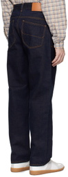 DOCUMENT Indigo Double Face Denim 5-Pocket Jeans