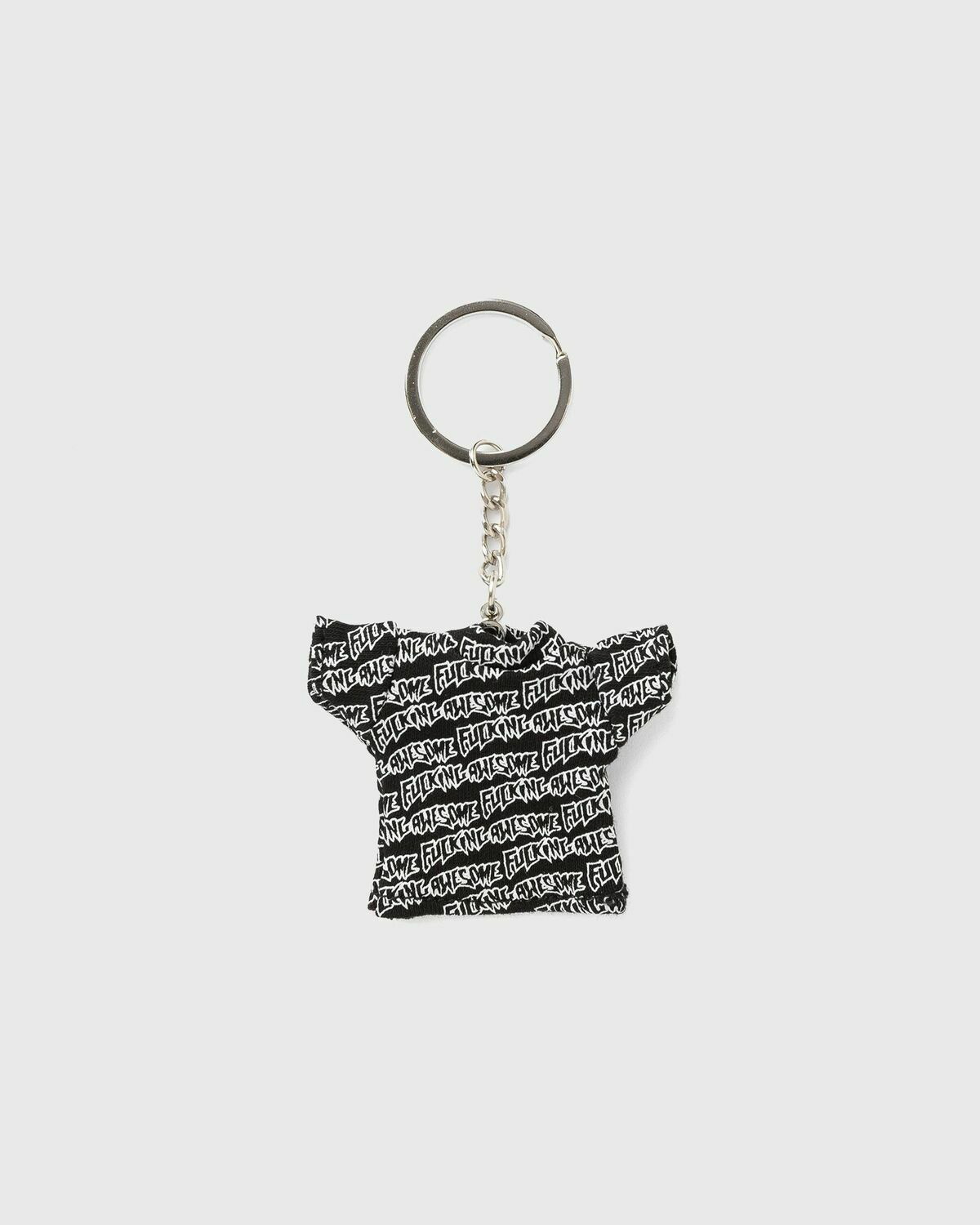 【FUCKING AWESOME】24fw STAMP LOGO T SHIRT KEYCHAIN Fucking Awesome Stamp Logo T-Shirt Keychain Black Mens Cool