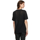 Saint Laurent Black Round Neck T-Shirt