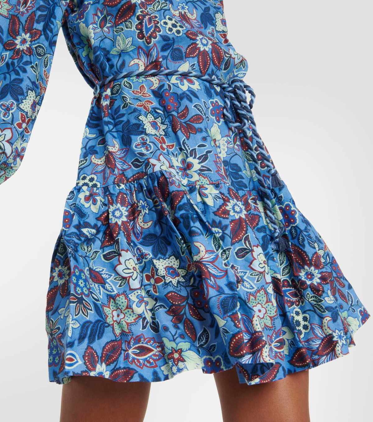 knee length dresses for ladies Isabella Abstract Surplice Mini Dress L