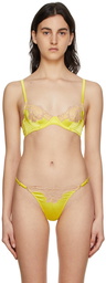 Fleur du Mal Yellow James Bra