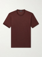 Dolce&Gabbana - Silk-Jersey T-Shirt - Red