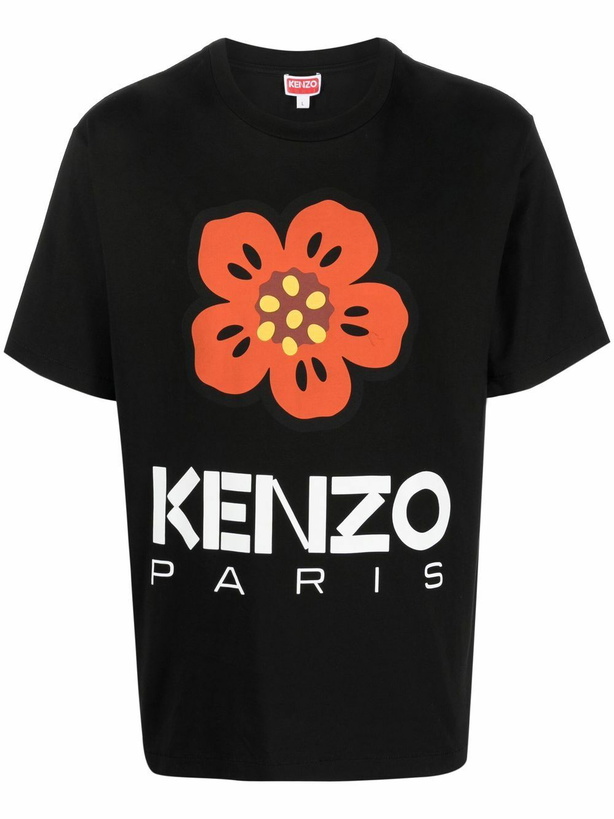 Photo: KENZO - Boke Flower Cotton T-shirt