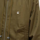 A.P.C. x Lacoste Hooded Jacket in Khaki