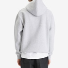 Róhe Men's Logo Hoodie in Mid Grey Melange