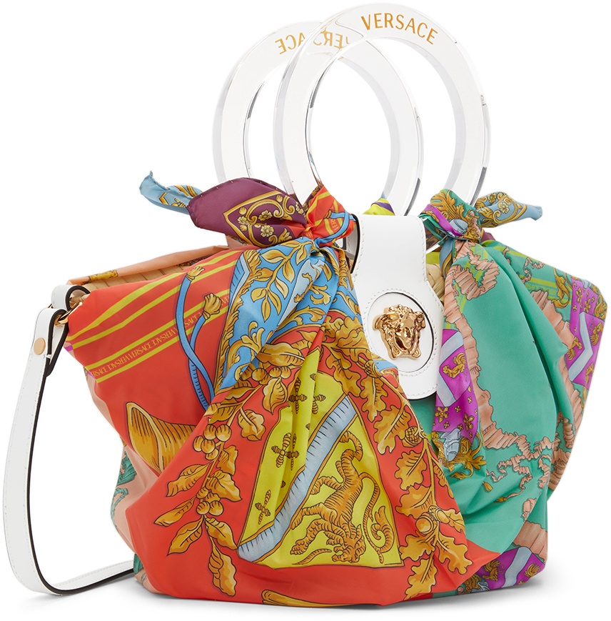 Versace Large Studded La Medusa Tote Bag
