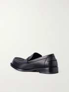 LOEWE - Bobine Anagram-Debossed Leather Loafers - Black