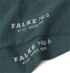 Falke - No 6 Wool-Blend Socks - Blue