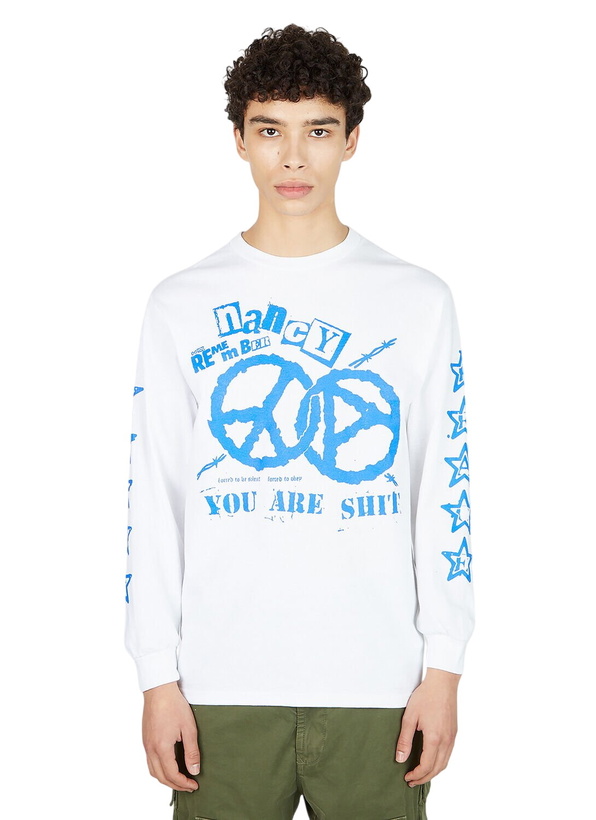 Photo: Nancy World Peace Long Sleeve T-Shirt