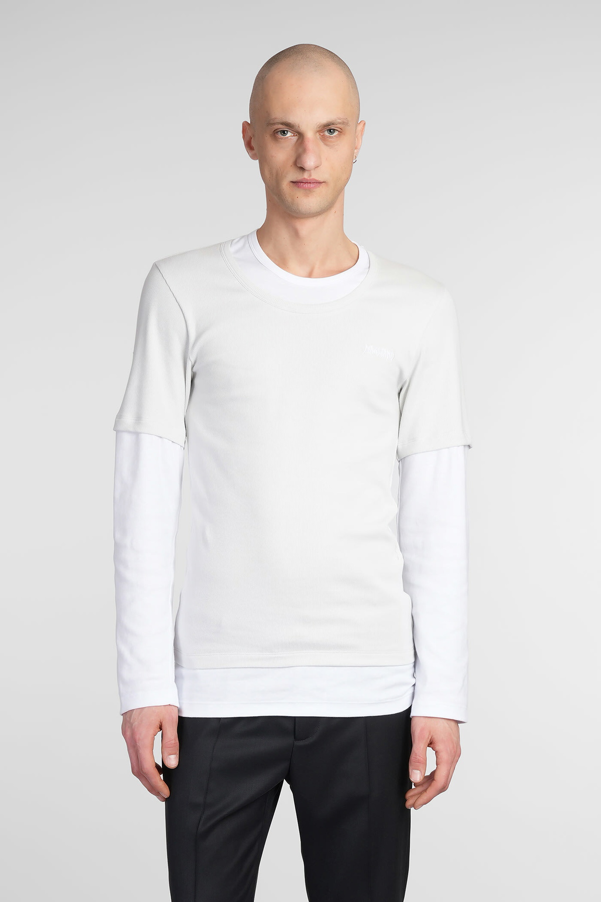 Magliano T-shirt In Grey Cotton Magliano