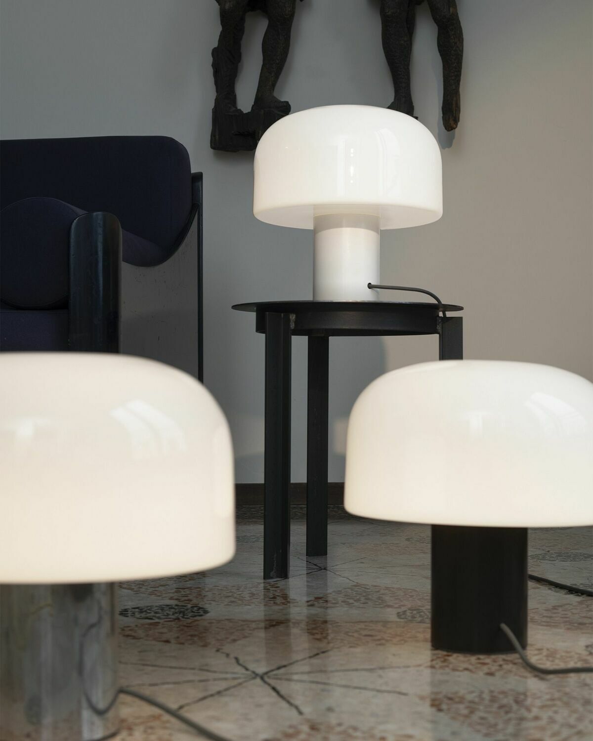 Flos BELLHOP GLASS T EU PLUG White Mens Lighting
