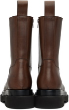 Bottega Veneta Brown Lug Boots
