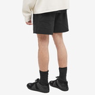 Dries Van Noten Men's Patch Pocket Jersey Shorts in Black