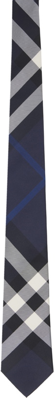 Photo: Burberry Navy Check Tie