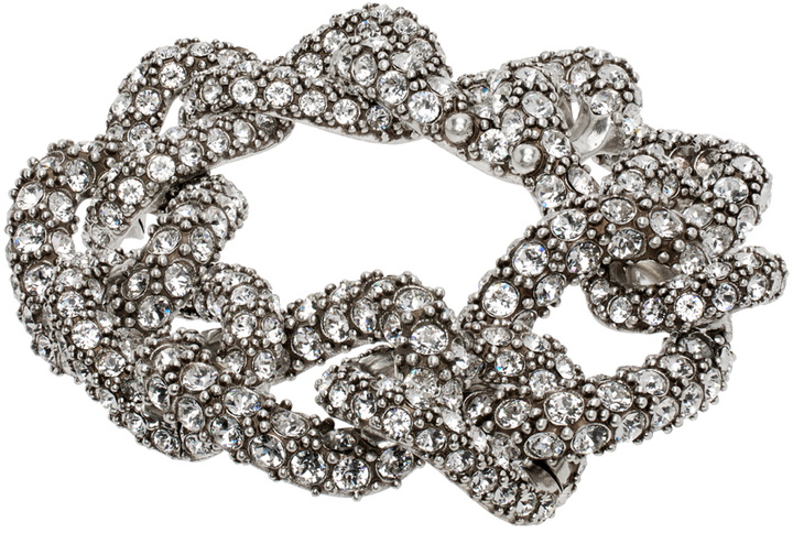 Photo: Isabel Marant Silver Funky Ring Chain Bracelet