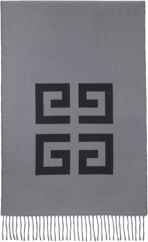 Photo: Givenchy Gray 4G Scarf