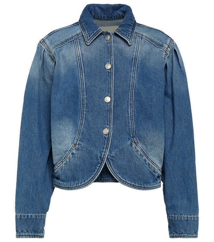 Photo: Isabel Marant Valette cropped denim jacket