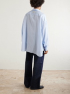 Acne Studios - Pinstriped Lyocell Shirt - Blue