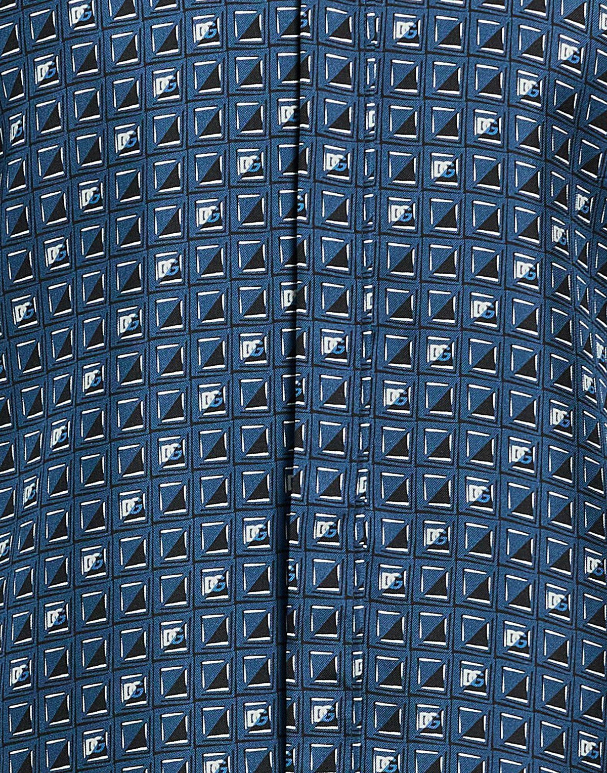 Dolce & gabbana Martini Mens Shirt in Blue